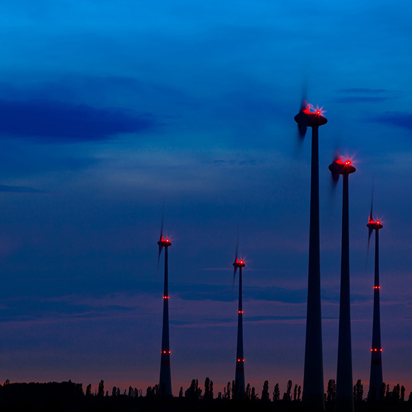 Recently passed House Bill 1173 will require wind farms in Washington to dim their aviation obstruction lights at night when no low-flying aircraft are near.