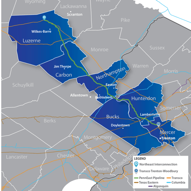 (Source: PennEast Pipeline)