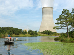 The four-unit, 2,422-MW coal-fired Roxboro Steam Plant in in Semora, N.C., is one of the largest power plants in the United States. (Source: Duke)